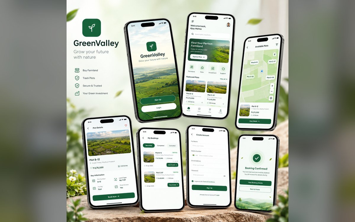 GreenValley Farmland — project by Naksh Infotech