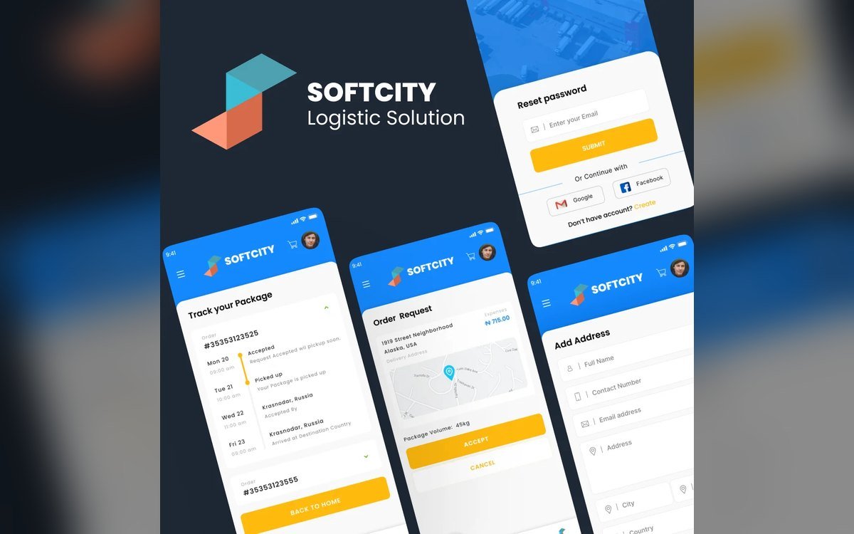 SoftCity Logistics — project by Naksh Infotech